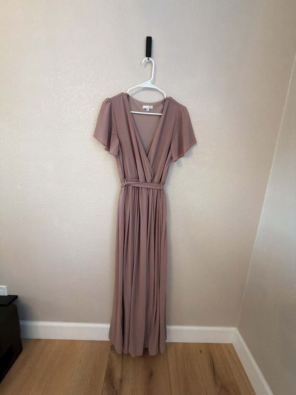 Baltic Born Mauve Wrap Maxi Dress Size M